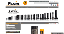 Desktop Screenshot of fenixlinternas.com